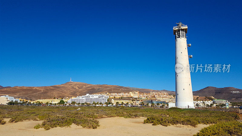 Fuerteventura - Morro Jable - Jandia -灯塔与酒店街